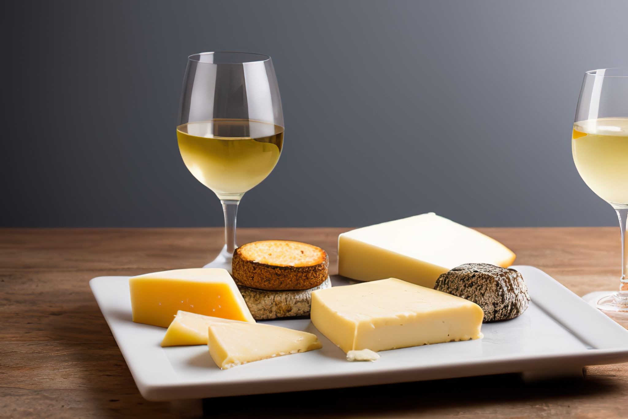 wine and cheese pairing
